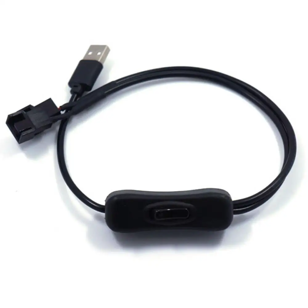 5V 2 Way USB до 4 Pin адаптер конвертер кабель соединитель вентилятора компьютера