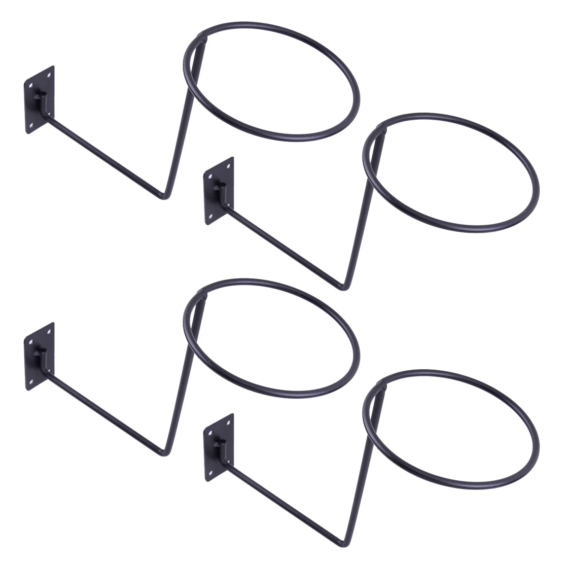 

4Pcs/Set Universal Hat Helmet Stand Holder Hanger Rack Storage Display Support Bracket Fit For Motorcycle Wall Mount New