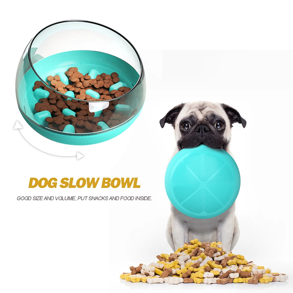 Детская игрушка Интерактивная миска с медленной кормушкой для собак среднего и