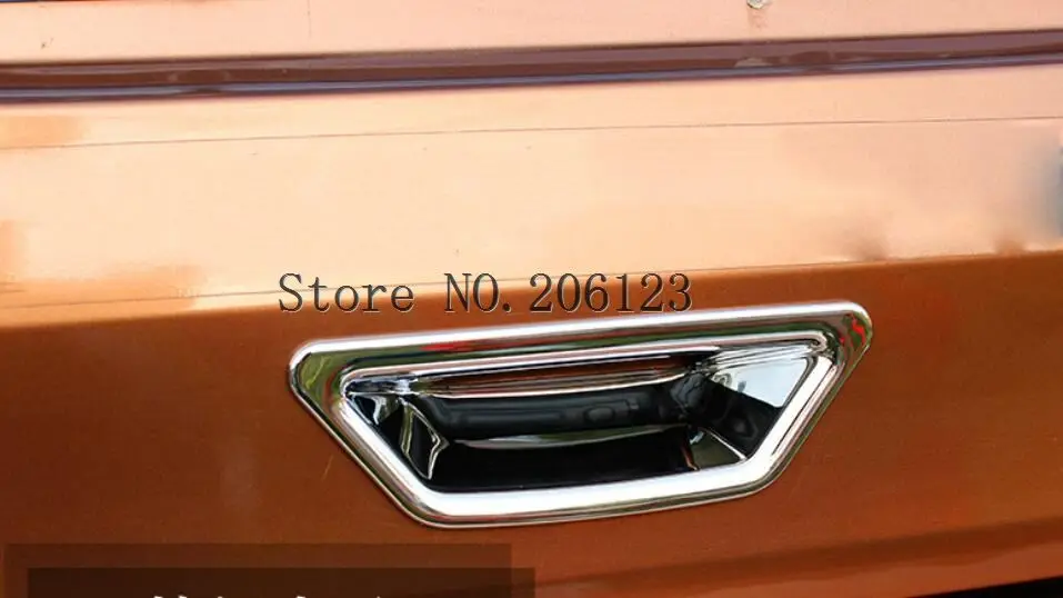 Rear Tail Door Bowl Trim Chrome cover sticker for Nissan X TRAIL X-trail Xtrail Rogue T32 2014 to 2018 rear door bow Styling | Автомобили