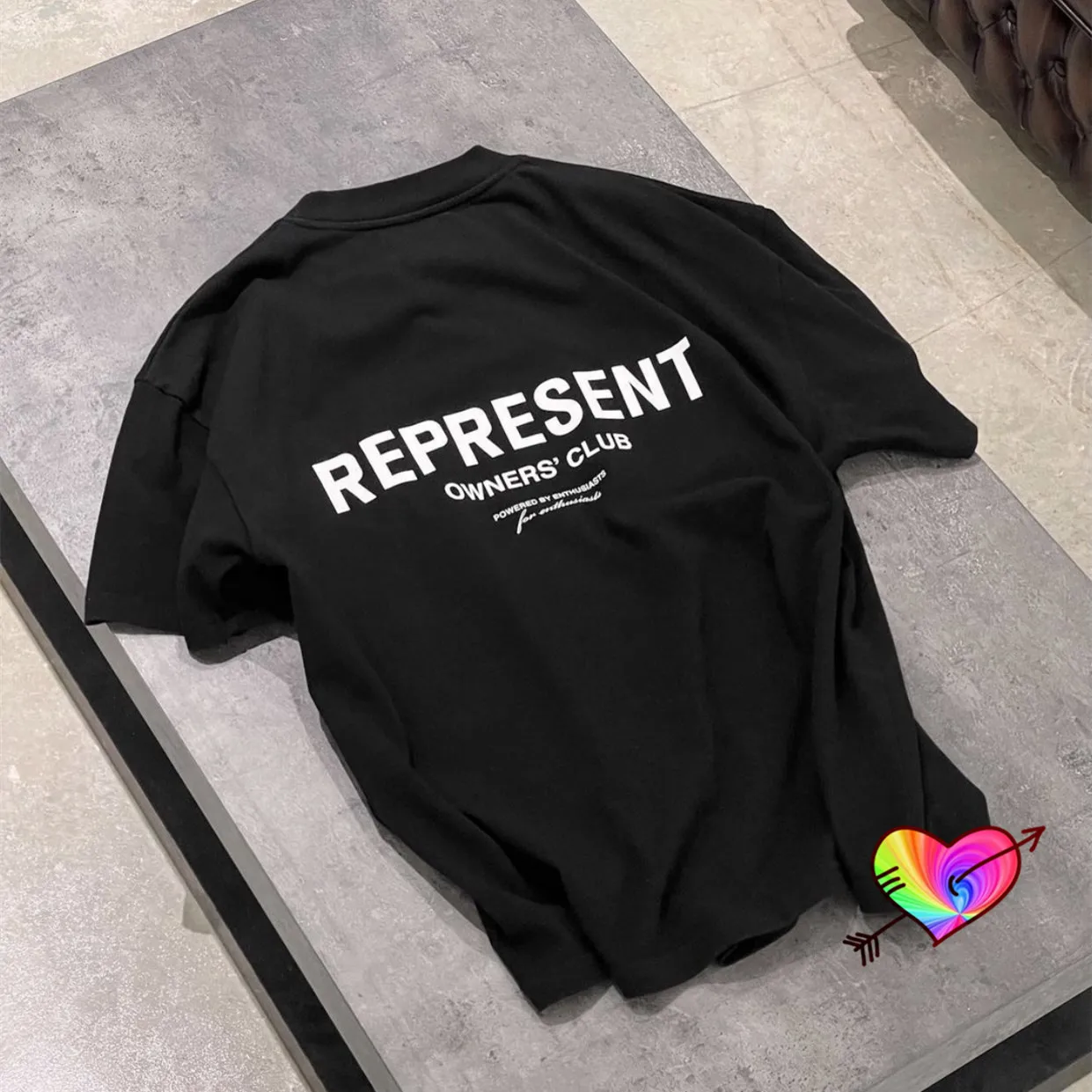 

Oversize Represent T-shirt 2021SS Men Women High Quality REPRESENT Owners Club Tee Limited Edition Tops Slogan Logo Short Sleeve