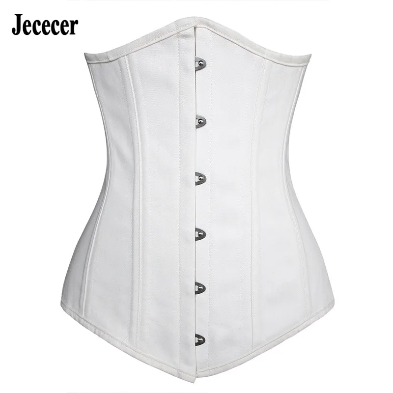 Jececer Пояс для похудения Cincher Underbust Корсет женщин Женские скоросшиватели и