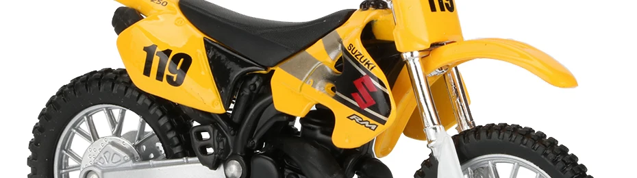 Maisto 1:18 Масштаб Модель мотоцикла Игрушка сплав RM-250 Горный мотоцикл коллекционные игрушки для детей подарок для мальчика