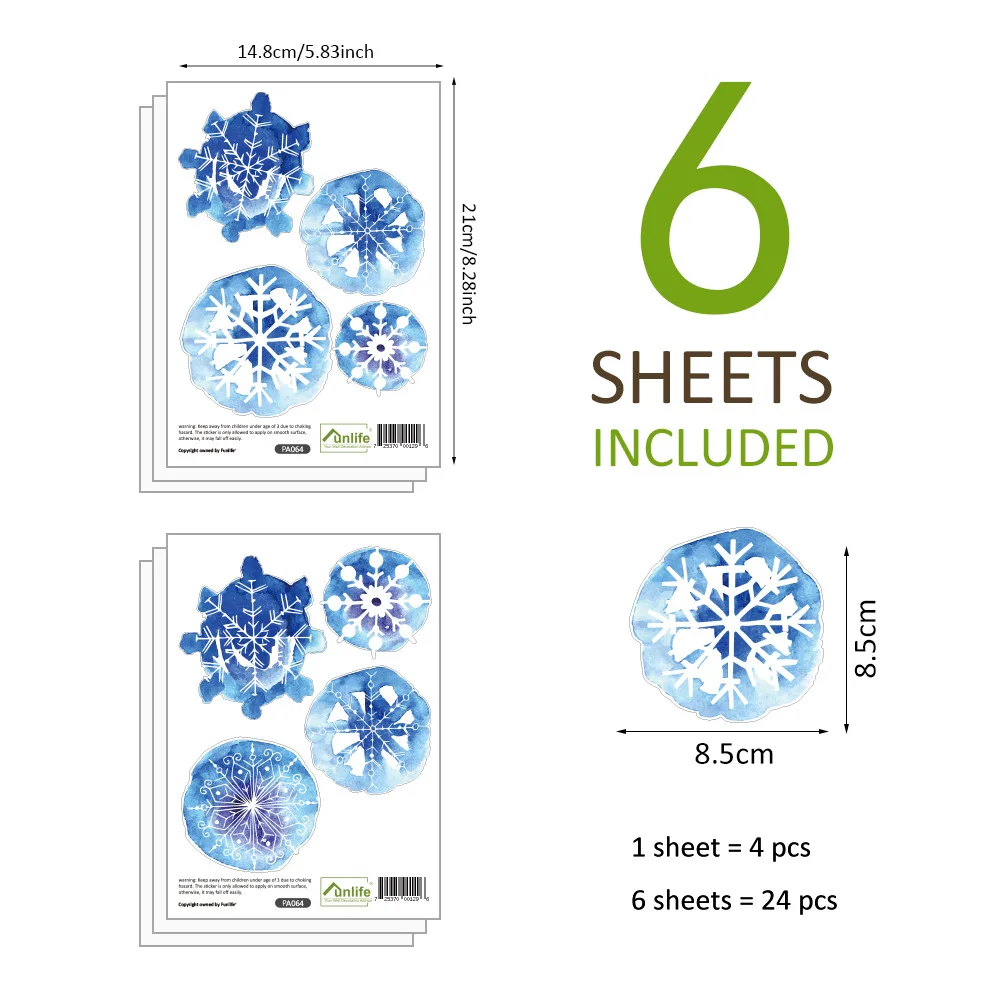 Funlife DIY Наклейка на стену Рождество для спальни гостиной съемная