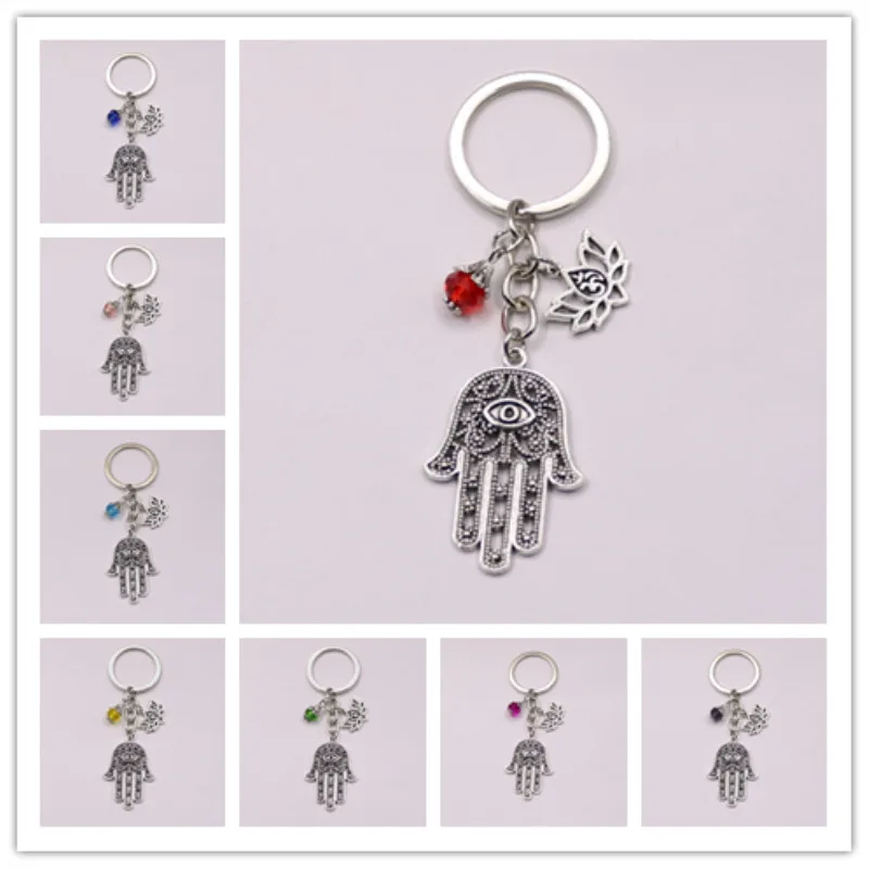 1 шт. винтажный буддийский Ом Символ Лотоса Йога кулон брелок для женщин удача