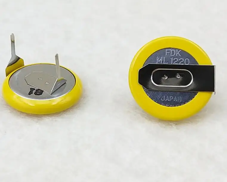 2 шт ML 1220 ML1220 3V аккумуляторная батарея таблеточного типа материнская плата для