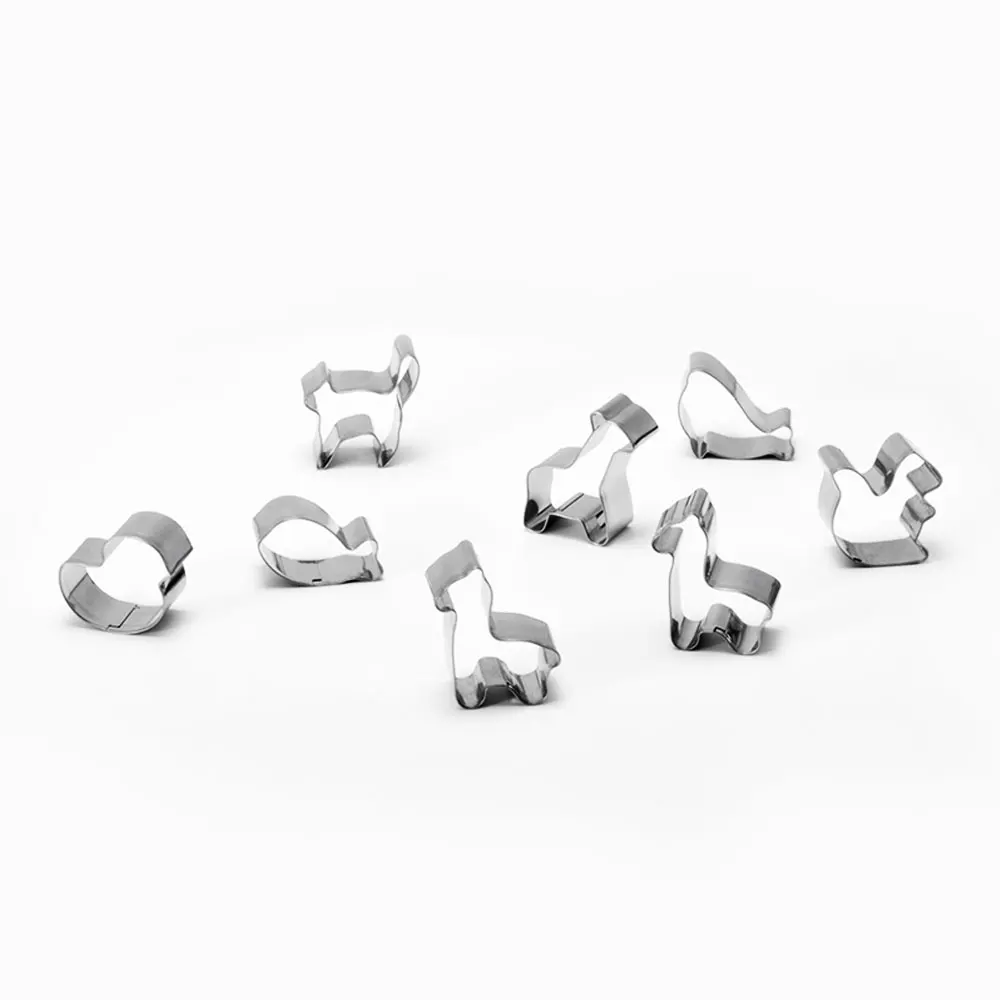 8 шт./компл. формочки для животных разных форм из нержавеющей стали | Дом и сад