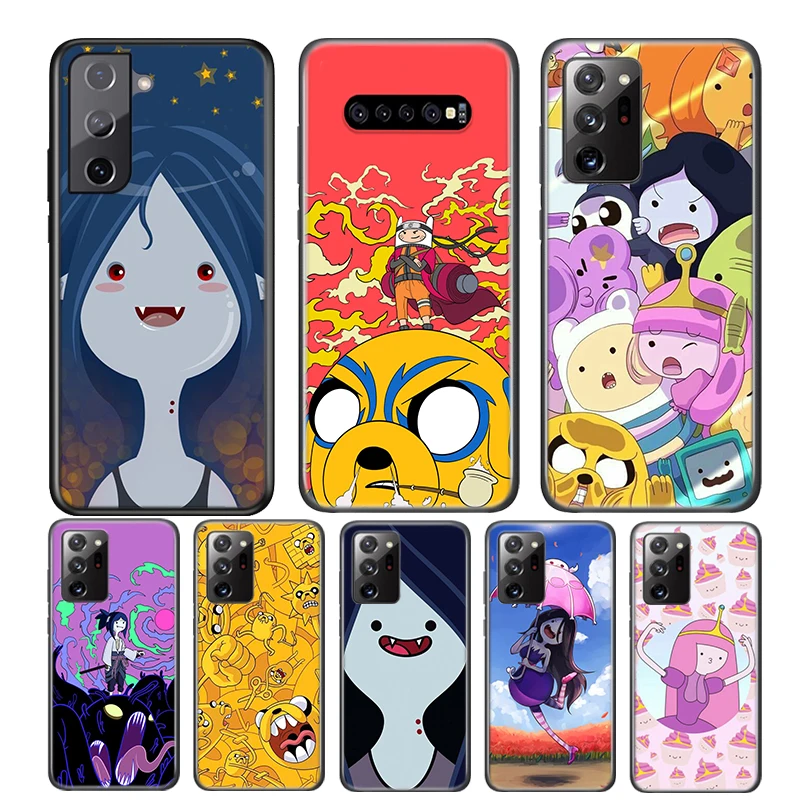 

Hora de Aventura For Samsung Galaxy S21 S20 FE Ultra S10 S10E Lite 5G S9 S8 S7 S6 Edge Plus Phone Case