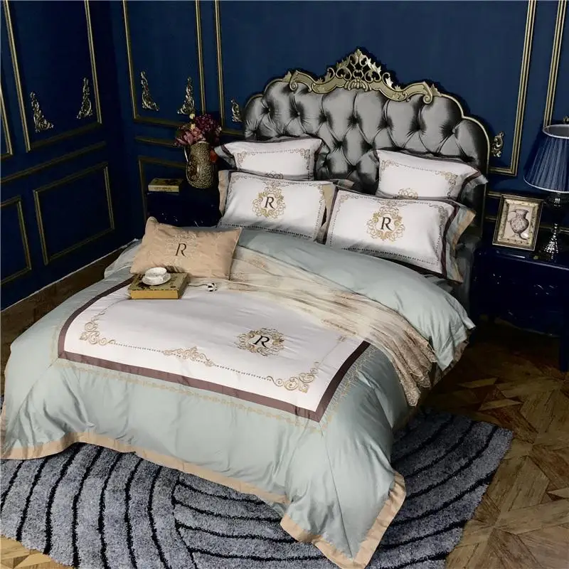 Комплект роскошного постельного белья ivроз комплект из 4 предметов с