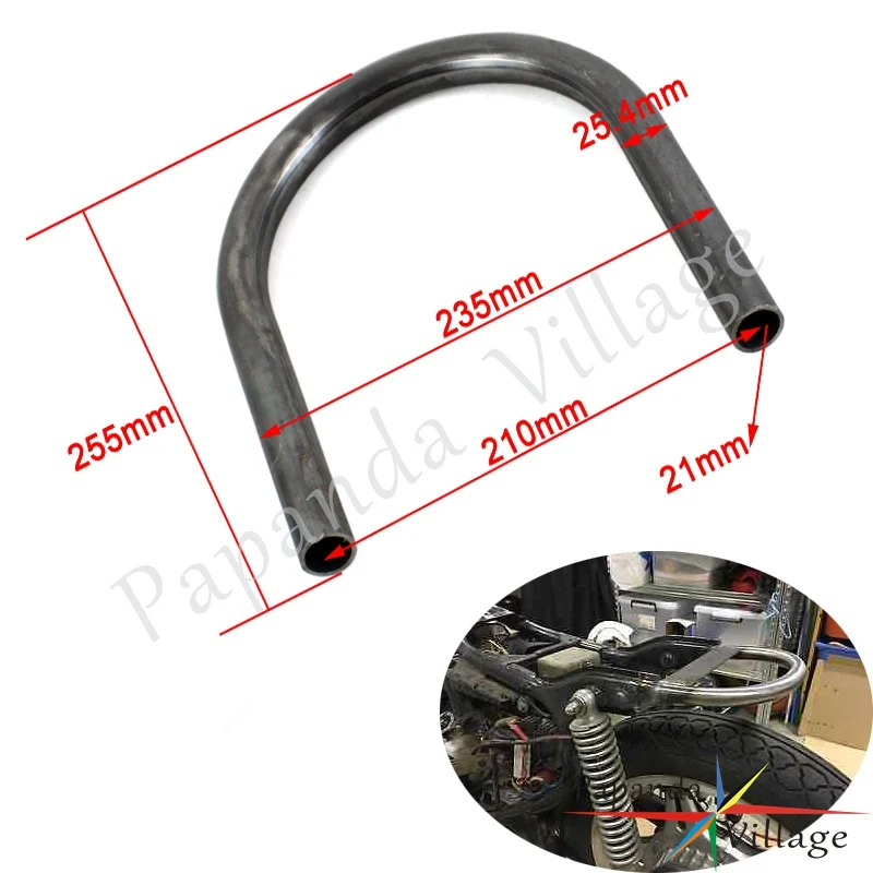 Мотоциклетная Задняя рама для Honda CB Yamaha XS Suzuki GS Kawasaki KZ 550/750/850 1 дюйм 25 мм|Накладки и