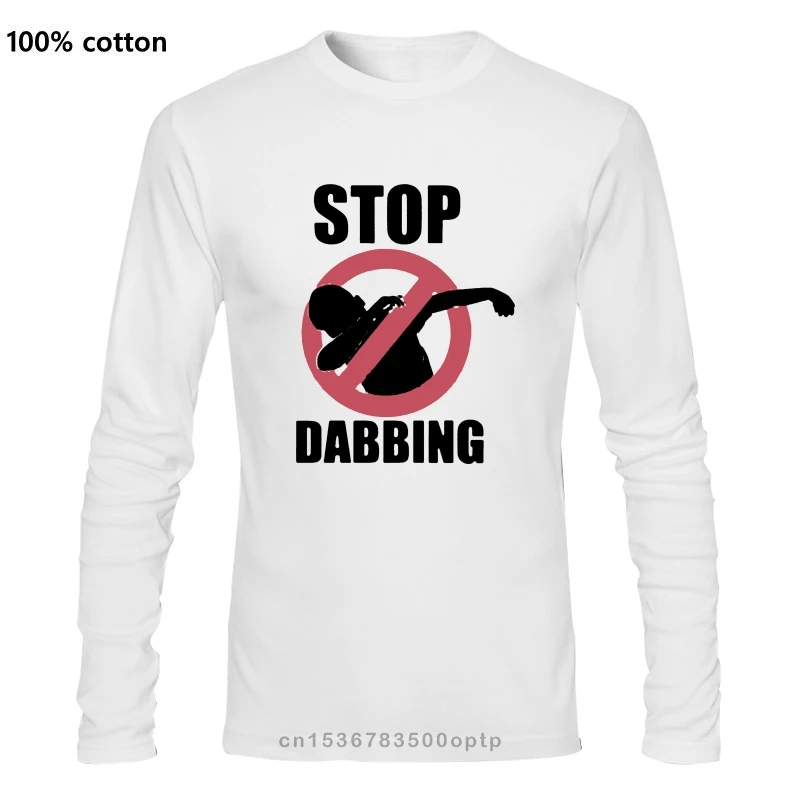 Мужская футболка Stop Dabbing Lil Dicky Подушка говорящая унисекс wo футболки Топ|Мужские