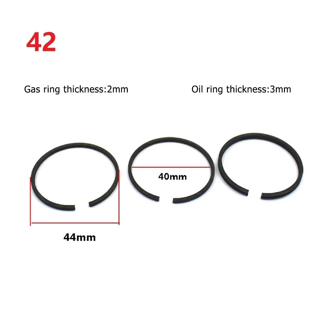

3pcs Air Compressor Piston Ring Pneumatic Parts For 42/47/48/51/52/65mm Cylinder For Air Compressor Keep Airtight Tool Parts