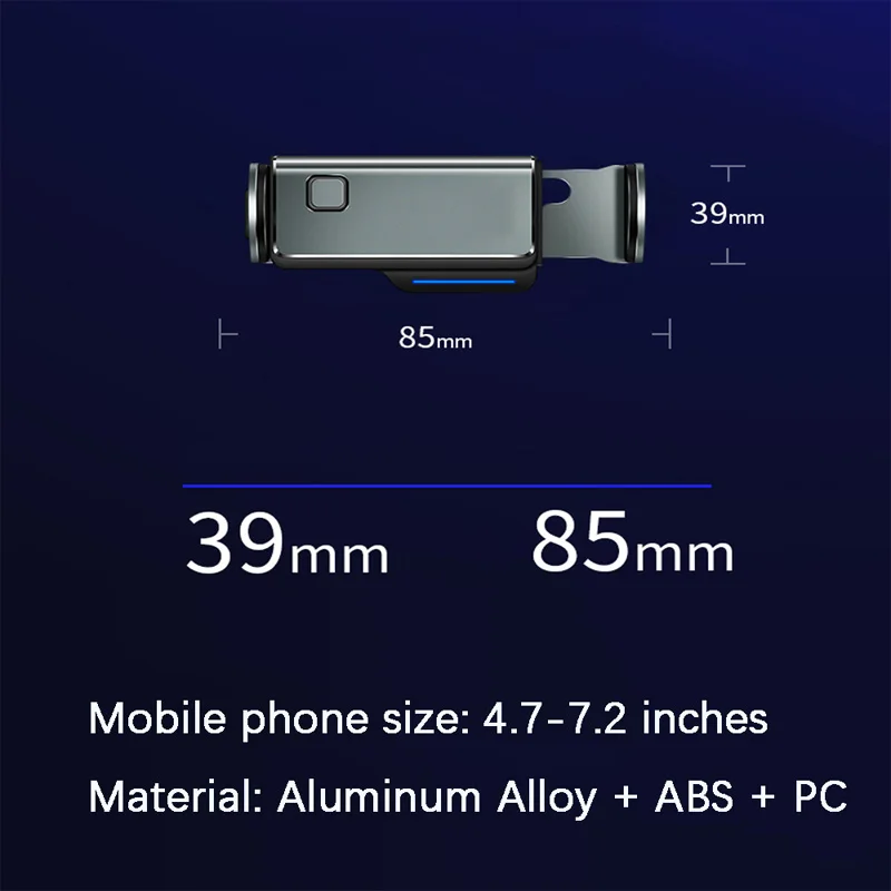 car phone holder in car for mercedes benz a b c e s class cla glc gle air vent clip magnetic mobile phone mount for iphone 11 12 free global shipping