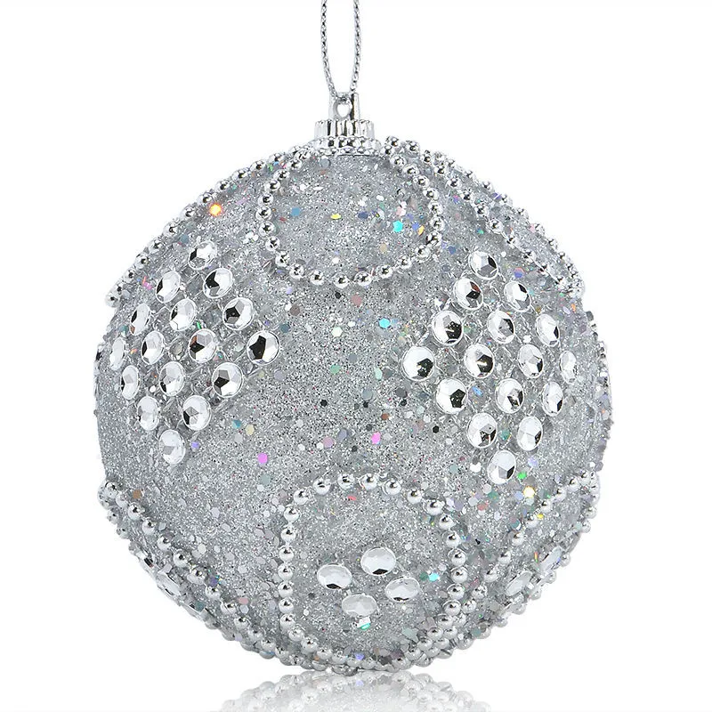 Счастливого Рождества Стразы блестящие шары дерево украшения для дома