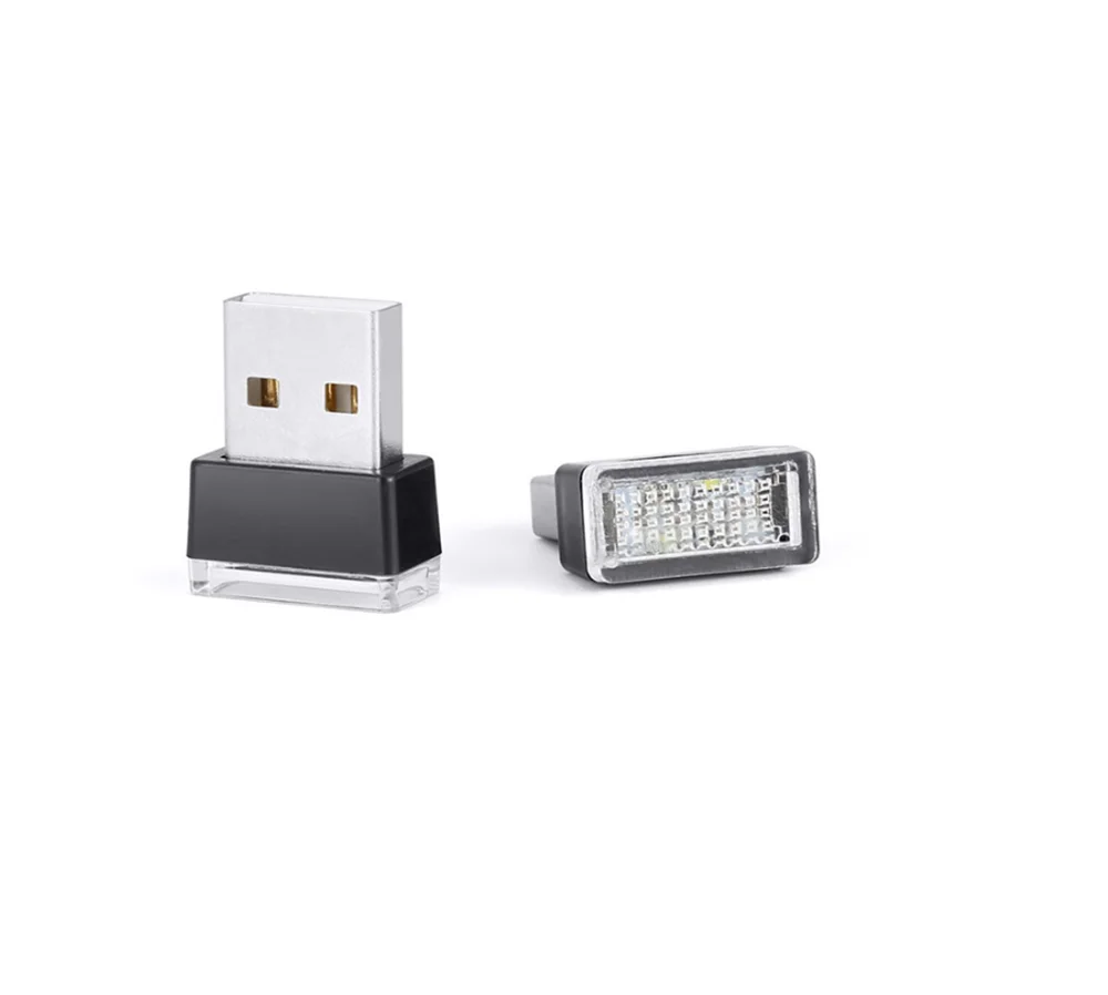 1 шт. автомобильное украшение USB автомобильный окружающий свет неосветильник s