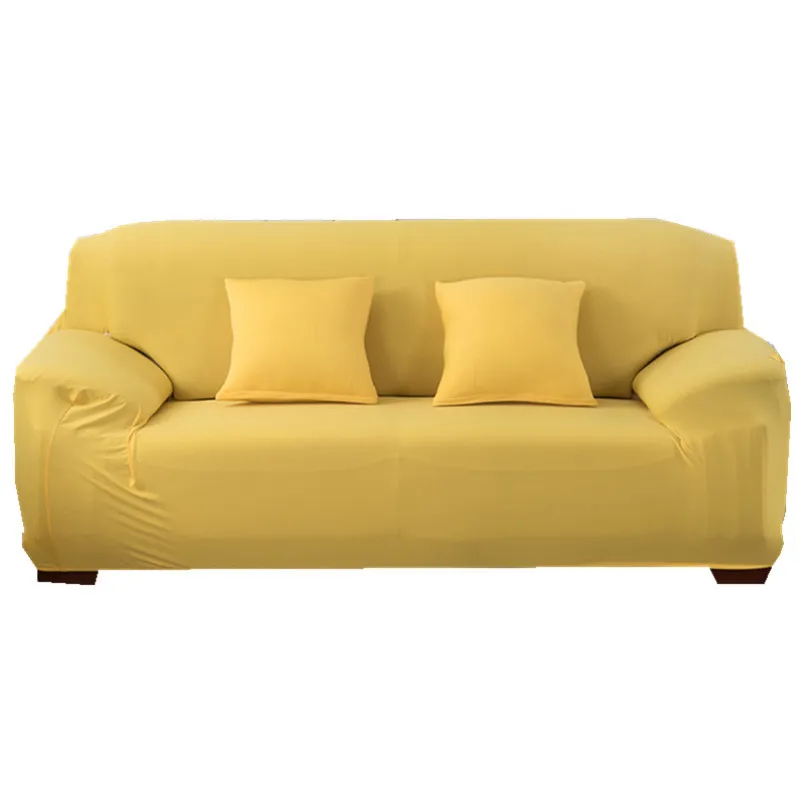 

Elasticity Sofa Cover for Living Room Solid Universal Spandex Case Stretch Sofa Cover Non-slip Couch Slipcover 1/2/3/4 Seaters