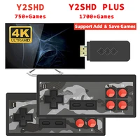 usb handheld 4k hdmi compatible tv video game console 1700 scalable games mini retro wireless gamepad controller dual player