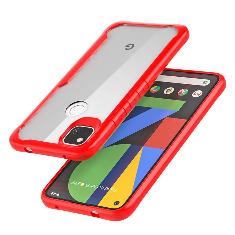 

Чехол Google Pixel 2XL 3XL 3AXL 4XL 5XL 4A с кристаллами, прозрачная, для телефона, цветной бампер из ТПУ, гибридный противоударный защитный чехол для бизне...