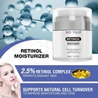 Mo в форме тюльпана от 50 мл retinol увлажняющий крем для лица Гиалуроновая кислота, против старения, для удаления морщин Витамин Е коллаген мягкий отбеливающий крем