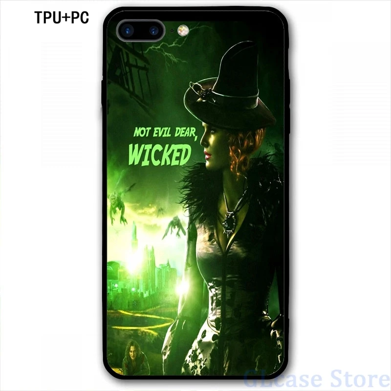 Once Upon a Time злой Зелёная Чехол для мобильного телефона iPhone 12 Pro 11 X XR XS Max 8 7 6 6s Plus 5s