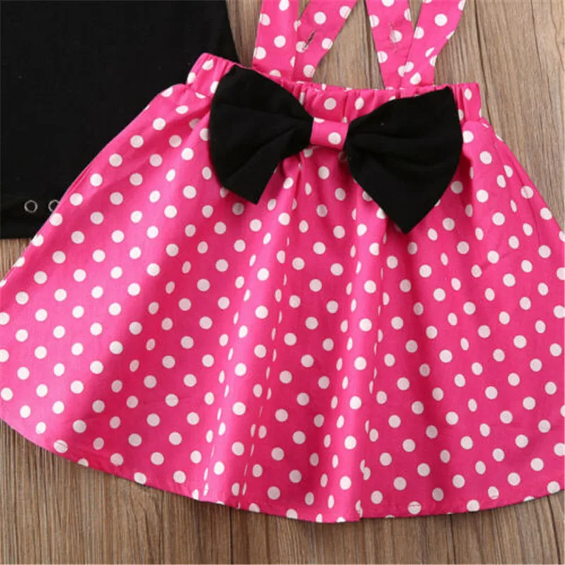 Бесплатная доставка одежда для маленьких девочек юбка в горошек на бретелях