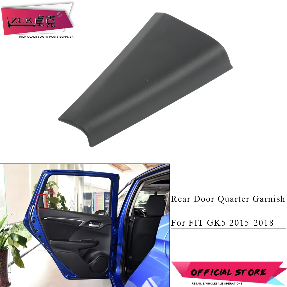 Внутренняя панель для отделки задней двери ZUK крышка HONDA FIT JAZZ 2015-2020 GK5 OEM:72980-T5A-003ZA