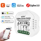 Умный мини-регулятор яркости Tuya ZigBee 3,0, 12 каналов, 12 клавиш, приложение Smart LifeTuya, дистанционное управление для Alexa Google Home