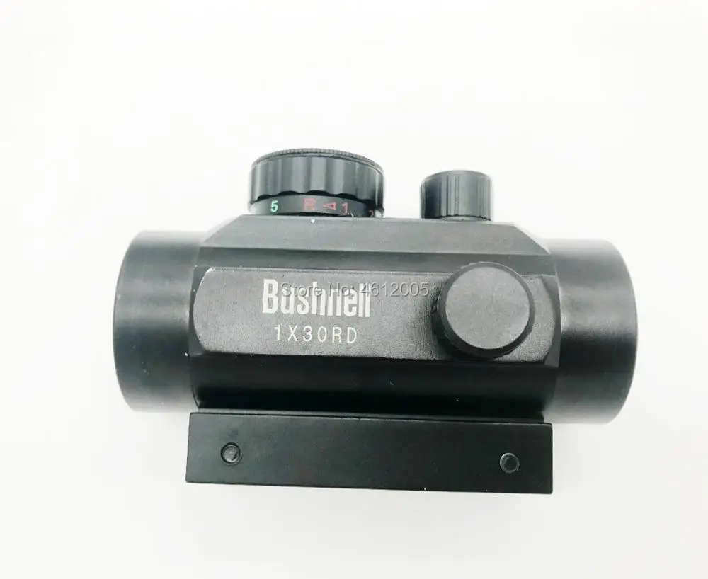 Прицел 1x30 мм Красный точка зрения с 20 мм/11 Вивер Пикатинни Крепление рельсы Пять