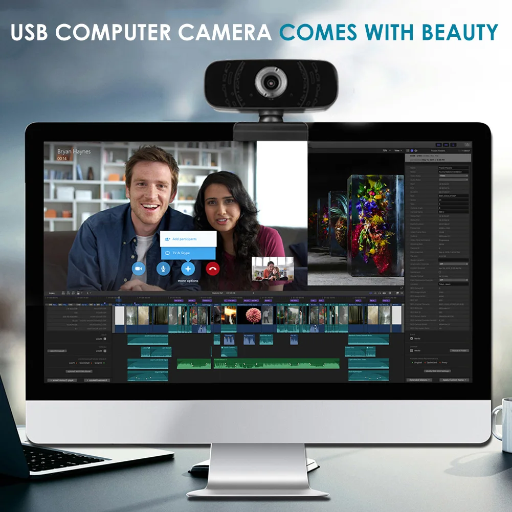 Дропшиппинг 480P 720P HD веб камера с микрофоном USB 2 0 драйвер Бесплатная ПК для Windows 10 8