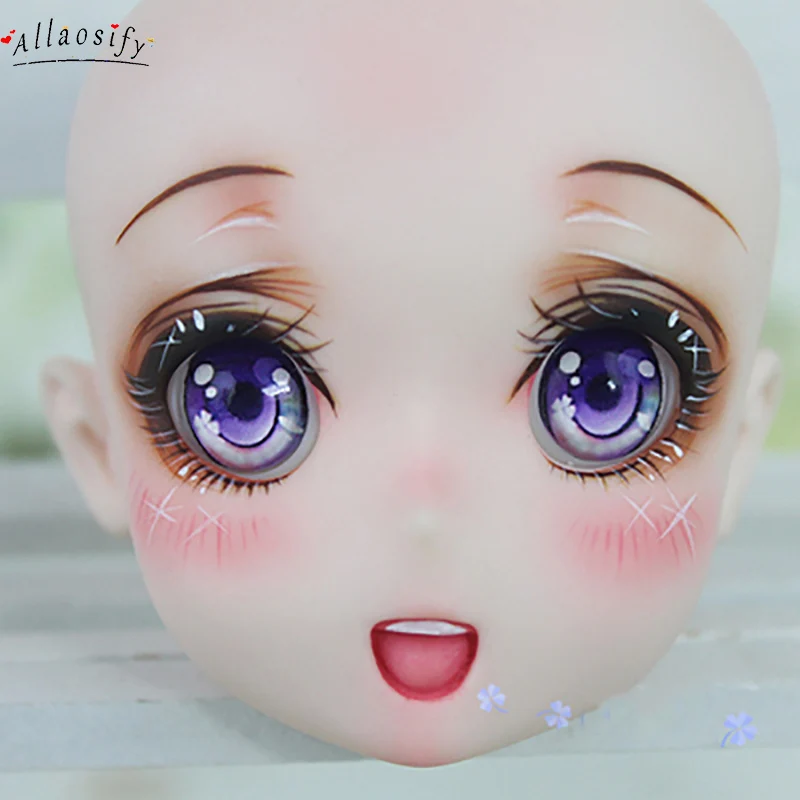 Allaosify 1/3 1/4 BJD SD DD кукла с нажимными мультяшными глазами 14 16 18 20 22 24 мм | Игрушки и