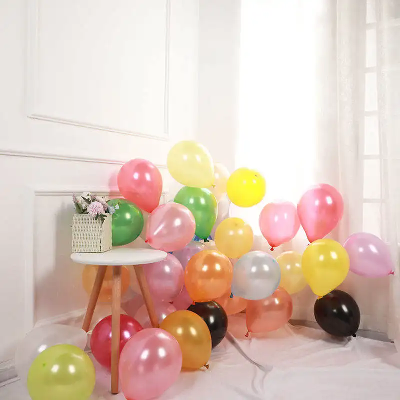 

10/50/100Pcs 10inch 2.2g Pearl Latex Balloons Happy Birthday Party Wedding Christmas Decorations Balloon Kids Air Balls Globos