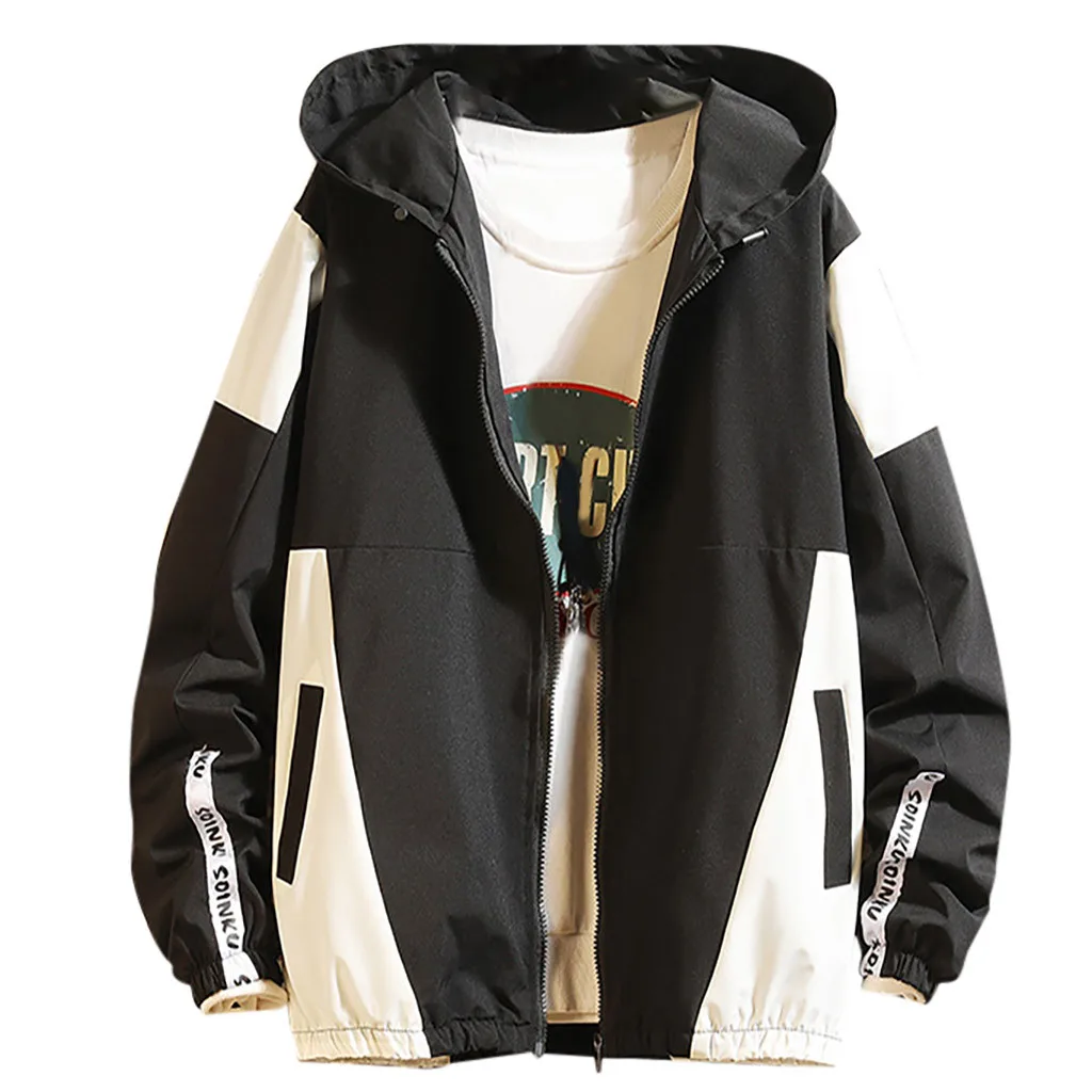 Мужская куртка с вышивкой пальто мужская уличная в стиле хип хоп пэчворк бомбер