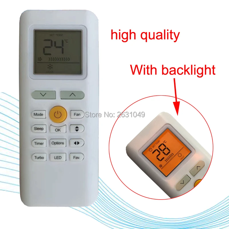 Высококачественный сменный кондиционер RG70C/BGEF пульт дистанционного управления