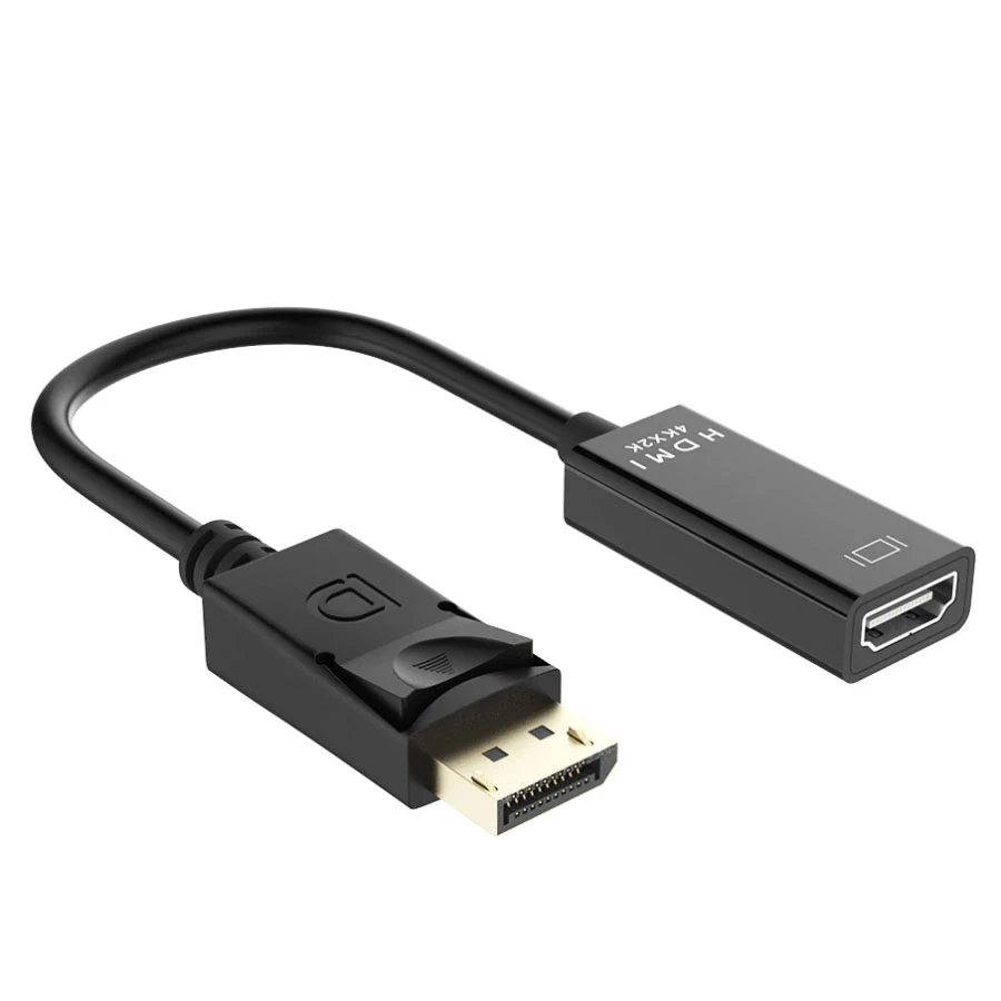 

Адаптер DP к HDMI-порту дисплея штекер-гнездо HDMI-кабель конвертер адаптер для проектора дисплея ноутбука ТВ 4K * 2K 1080P