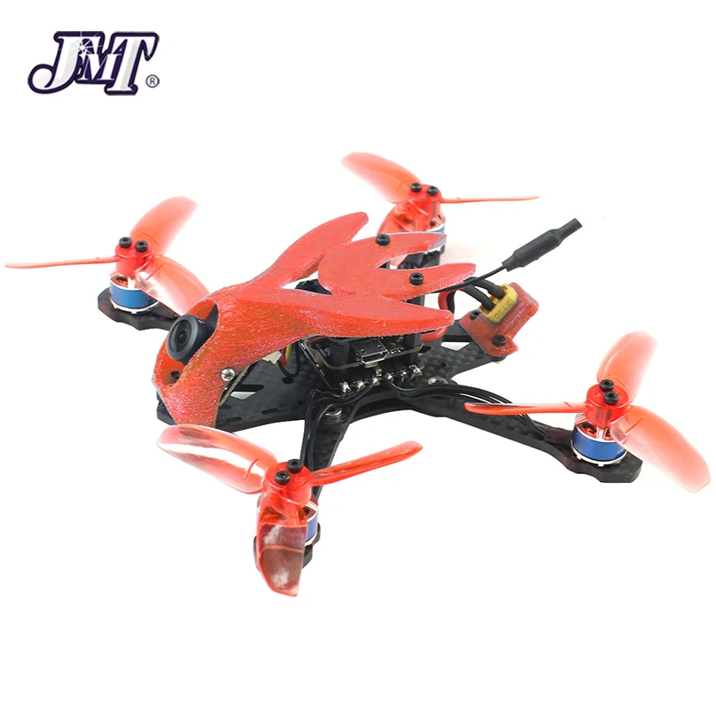 Полный набор 135 мм бесщеточный FPV гоночный Дрон 2S DIY RC Квадрокоптер с MiniF4 Полетным
