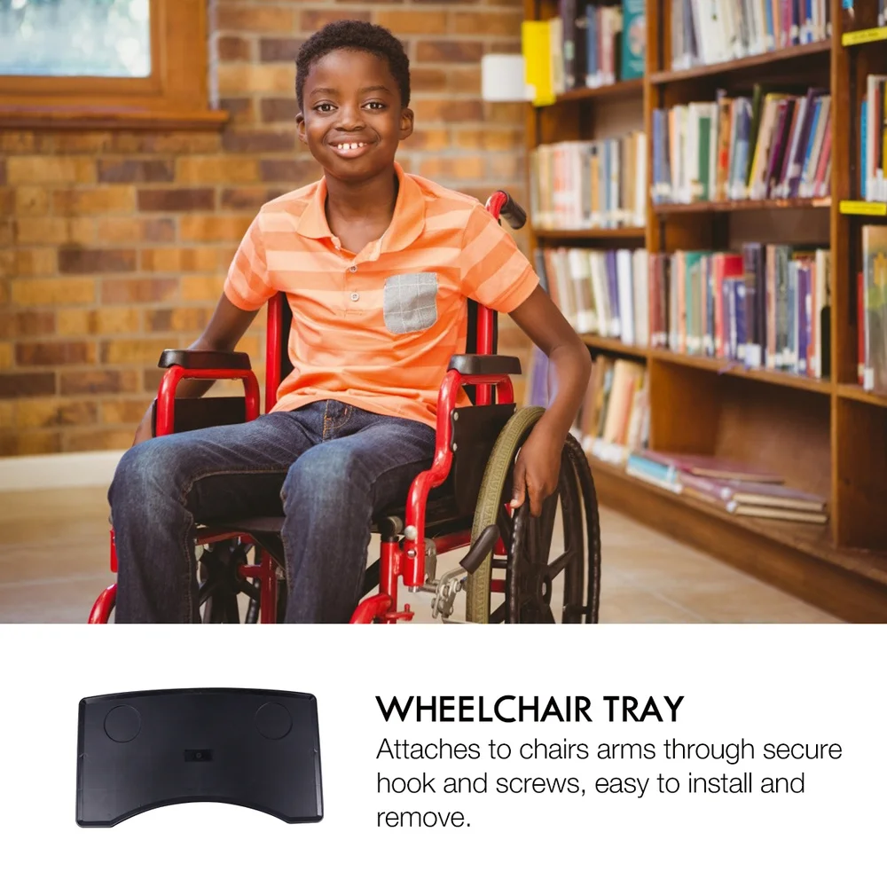 

Wheelchair Tray Detachable Wheelchair Table Cup Holder Wheelchair Accessories