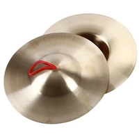 2 pcs copper cymbal hand percussion instruments gift toys for child kids preschool early educational