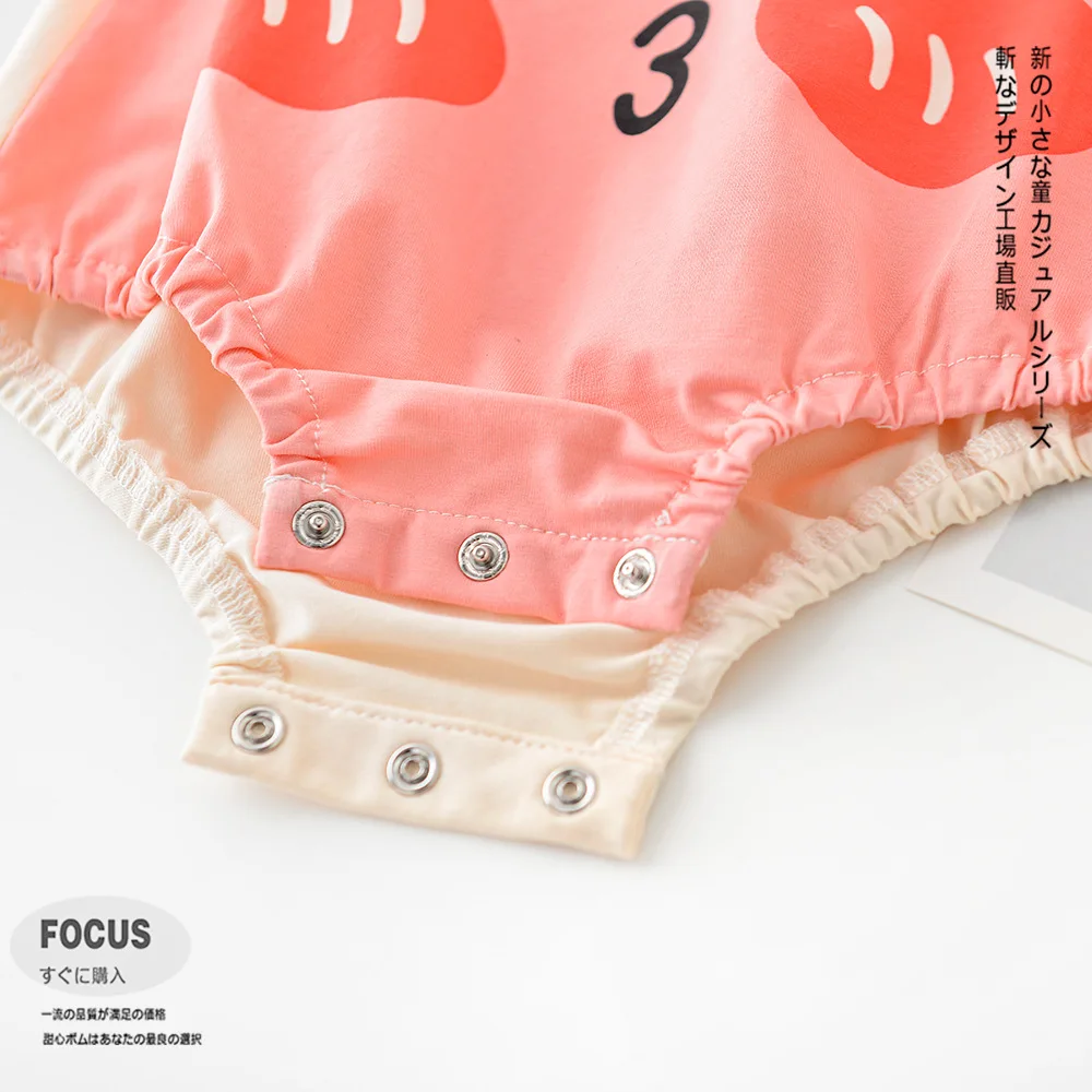 

Newborn Body Suit Todder Clothes Set Baby Girl Cotton Short Sleeve Bodysuit Kid Clothes Set Girls Sunsuit Infant Clothing Cute