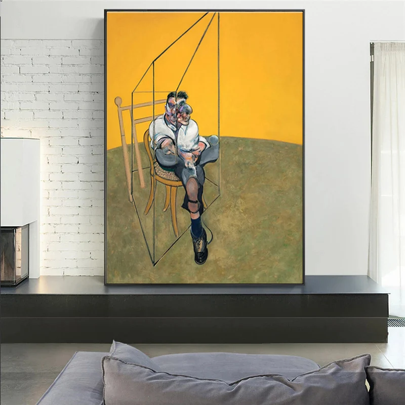 

Фрэнсис бекон, известный художник, абстрактный герой, холст, живопись, плакат и печать для гостиной, Декор, настенное искусство