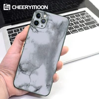rear stickers wrap skin marbling for iphone 12 11 pro max mini xr se2 xs iphone11 7 8 5 se 5s plus protector back film sticker