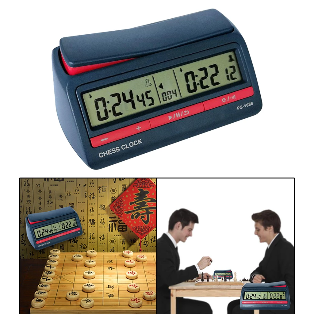 

Chess Clock Digital Chess Timer Count UP/ Down Chess Clock Tournament Play