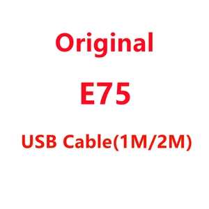 10pcslot original e75 fast charger usb cable for i 7 8 plus x xr xs charging data cables with retail box free global shipping