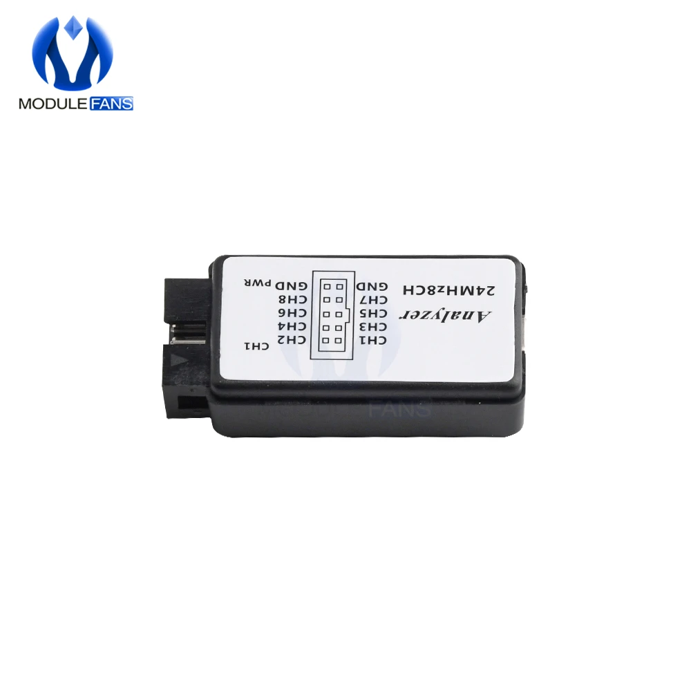 USB 24 МГц 8 каналов логический анализатор Комплект устройств кабель для ARM FPGA M100|logic