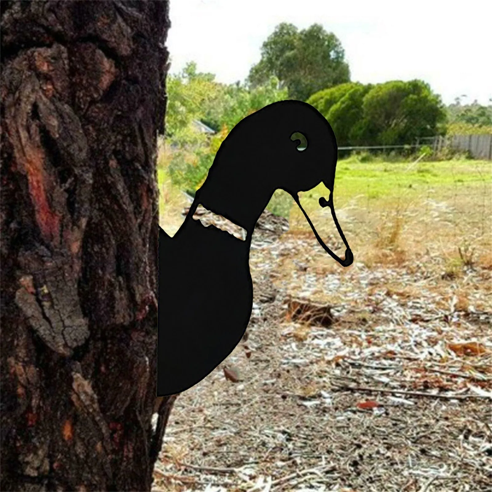 Металлическая подвесная свинка для украшения сада на открытом воздухе