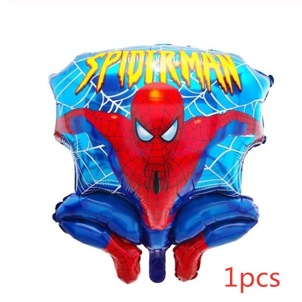 Leaping Spiderman 1p 20 шт./партия латексный воздушный шар для мальчиков, Детский супергерой Человек-паук тематическая вечеринка на день рождения воздушные шары Набор принадлежностей баллон аксессуары для декора сада - Цвет: Leaping Spiderman 1p