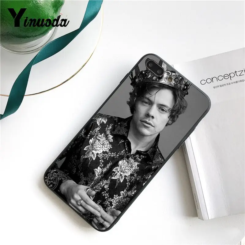 Yinuoda Singer Harry Styles Colorful Cute Phone Case for iPhone X XS MAX 6 6s 7 7plus 8 8Plus 5 5S SE XR 11 Pro Max | Мобильные