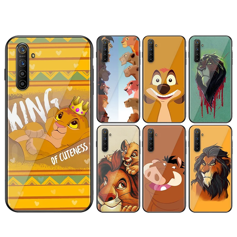 

Disney Cartoon Animation The Lion King Shockproof For OPPO K9 F19 F5 Reno 6 6Z 5 5Z 5K 2F 2Z 2 Z A Pro Plus 5G Black Phone Case