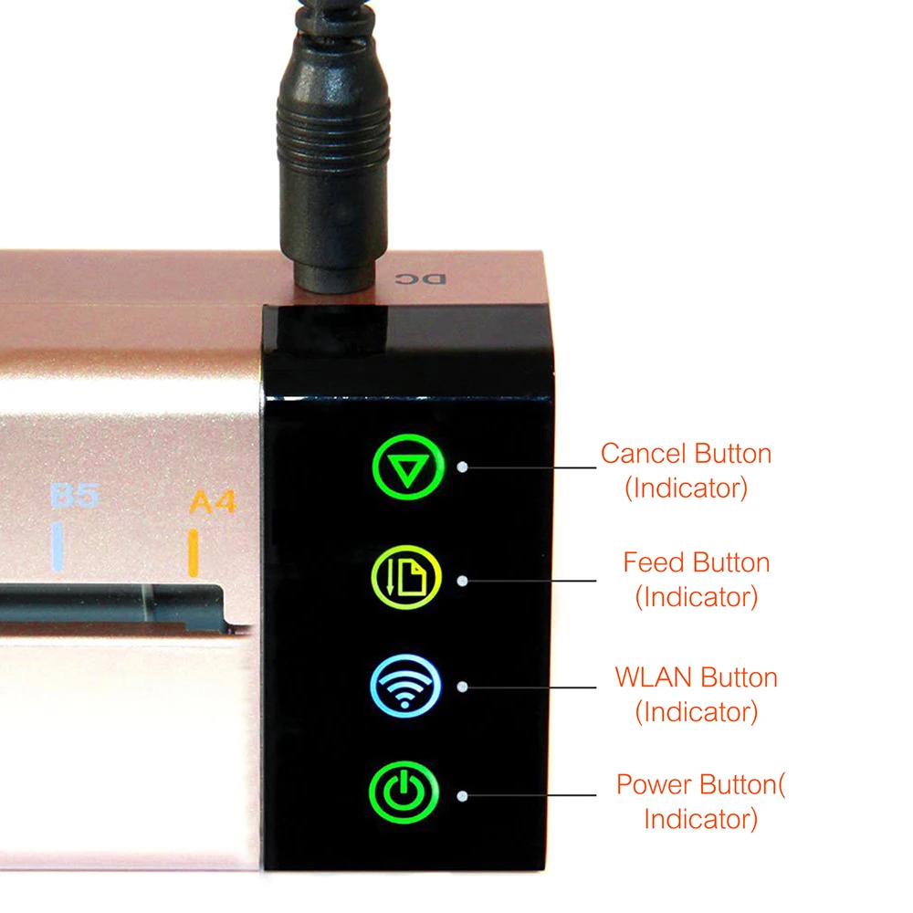 Портативный Трафаретный аппарат для переноса татуировок мини USB порт