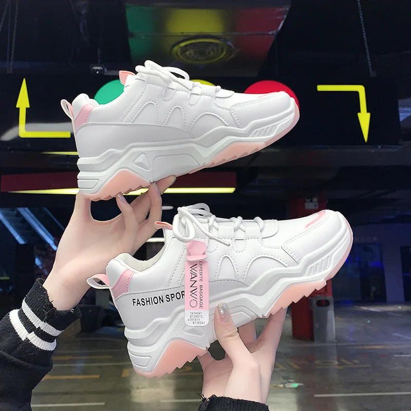 Женские спортивные Прогулочные кроссовки дышащая обувь для спортзала бега