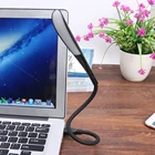 Переноссветильник светодиодная мини-лампа для чтения, Гибкая Настольная лампа с USB-разъемом 14 светодиодов для внешнего аккумулятора, ноутбука, ПК, компьютера